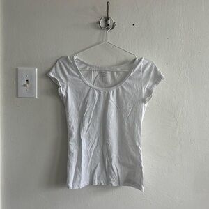 Brandy Melville White Short Sleeve Tee